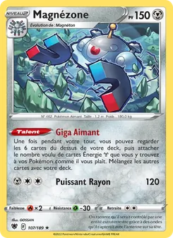 Magnézone, Astres Radieux, n° 107