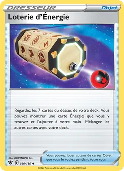 Loterie d'Énergie, Astres Radieux, n° 140
