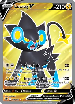 Luxray V, Astres Radieux, n° 168