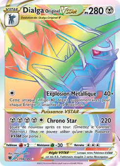 Dialga Originel VSTAR, Astres Radieux, n° 198