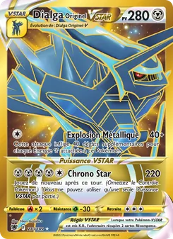 Dialga Originel VSTAR, Astres Radieux, n° 210