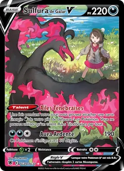 Sulfura de Galar V, Astres Radieux Galerie de Dresseurs, n° TG20