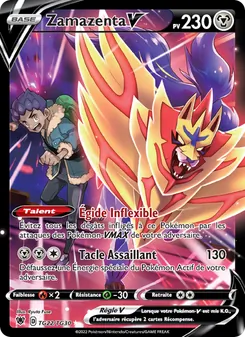 Zamazenta V, Astres Radieux Galerie de Dresseurs, n° TG22