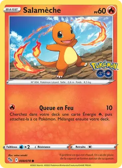 Salamèche, Pokémon GO, n° 008