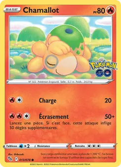 Chamallot, Pokémon GO, n° 013