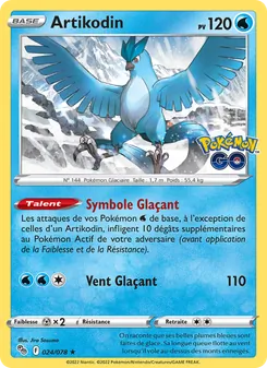 Artikodin, Pokémon GO, n° 024