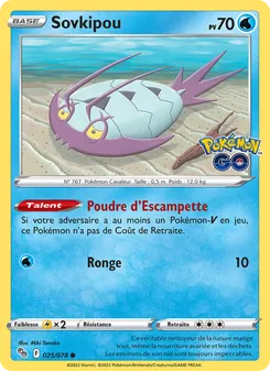 Sovkipou, Pokémon GO, n° 025