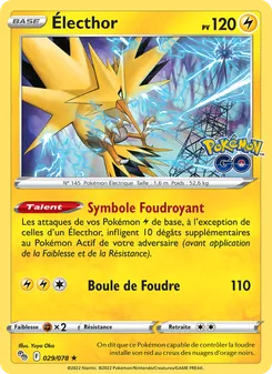 Électhor, Pokémon GO, n° 029