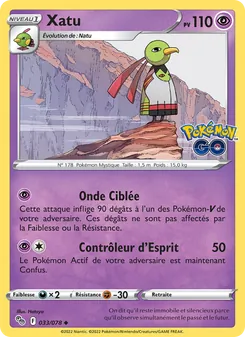Xatu, Pokémon GO, n° 033