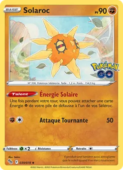 Solaroc, Pokémon GO, n° 039