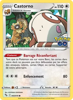Castorno, Pokémon GO, n° 060