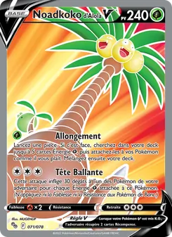 Noadkoko d'Alola V, Pokémon GO, n° 071