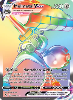 Melmetal VMAX, Pokémon GO, n° 080
