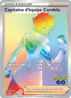 Capitaine d'équipe Candela, Pokémon GO, n° 083