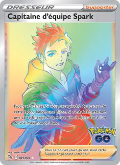 Capitaine d'équipe Spark, Pokémon GO, n° 085