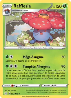 Rafflesia, Origine Perdue, n° 003