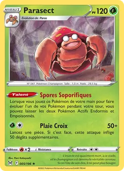 Parasect, Origine Perdue, n° 005