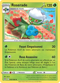 Roserade, Origine Perdue, n° 015