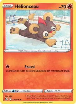 Hélionceau, Origine Perdue, n° 028