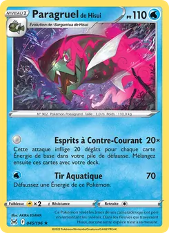 Paragruel de Hisui, Origine Perdue, n° 045