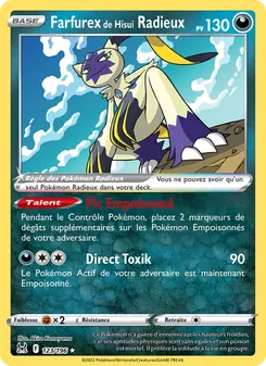 Farfurex de Hisui Radieux, Origine Perdue, n° 123