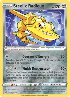 Steelix Radieux, Origine Perdue, n° 124