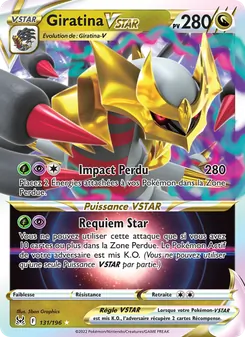Giratina VSTAR, Origine Perdue, n° 131
