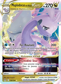 Muplodocus de Hisui VSTAR, Origine Perdue, n° 136