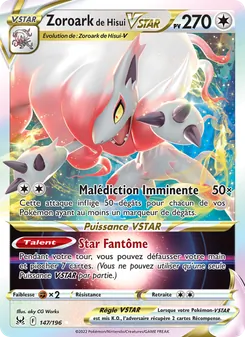 Zoroark de Hisui VSTAR, Origine Perdue, n° 147