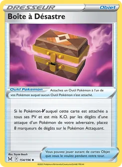 Boîte à Désastre, Origine Perdue, n° 154