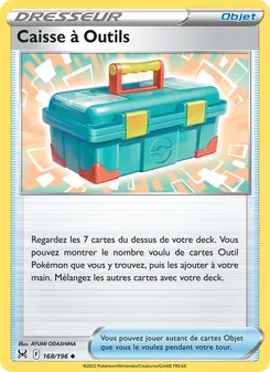 Caisse à Outils, Origine Perdue, n° 168