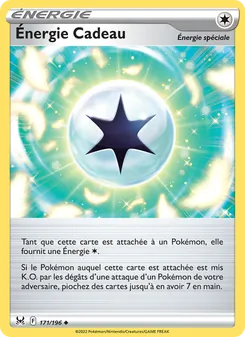 Énergie Cadeau, Origine Perdue, n° 171