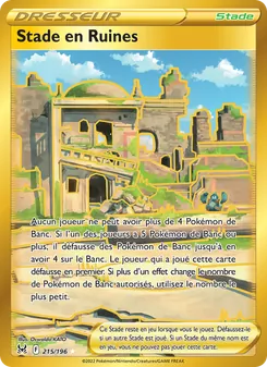 Stade en Ruines, Origine Perdue, n° 215