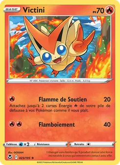 Victini, Tempête Argentée, n° 023