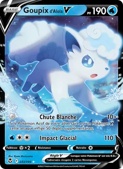 Goupix d'Alola V, Tempête Argentée, n° 033