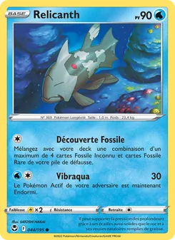Relicanth, Tempête Argentée, n° 044