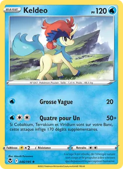 Keldeo, Tempête Argentée, n° 046