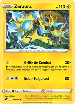 Zeraora, Tempête Argentée, n° 056