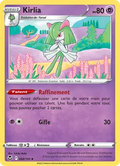 Kirlia, Tempête Argentée, n° 068