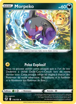 Morpeko, Tempête Argentée, n° 116