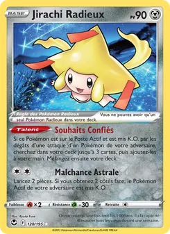 Jirachi Radieux, Tempête Argentée, n° 120