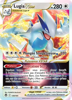 Lugia VSTAR, Tempête Argentée, n° 139