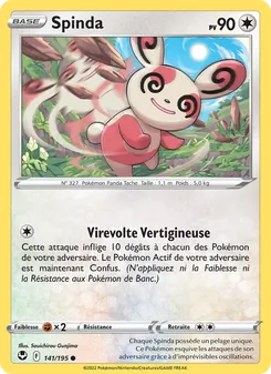 Spinda, Tempête Argentée, n° 141