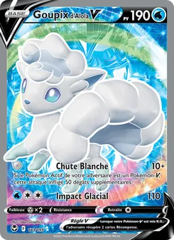 Goupix d'Alola V, Tempête Argentée, n° 173