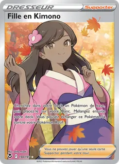 Fille en Kimono, Tempête Argentée, n° 190