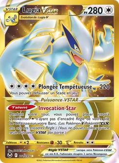 Lugia VSTAR, Tempête Argentée, n° 211