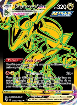 Rayquaza VMAX, Tempête Argentée Galerie de Dresseurs, n° TG29