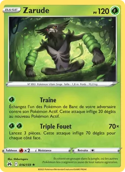 Zarude, Zénith Suprême, n° 016