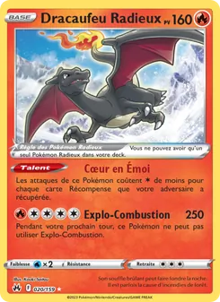 Dracaufeu Radieux, Zénith Suprême, n° 020