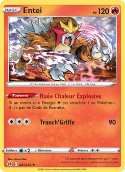 Entei, Zénith Suprême, n° 021